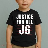 Justice For All J6, First Amendment, J6, Freedom Toddler T-Shirt thumb 2