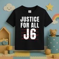 Justice For All J6, First Amendment, J6, Freedom Toddler T-Shirt thumb 3