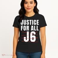Justice For All J6, First Amendment, J6, Freedom Women's T-Shirt thumb 4