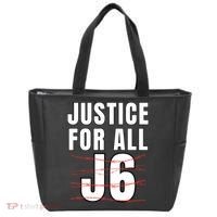 Justice For All J6, First Amendment, J6, Freedom Tote Bag thumb 0