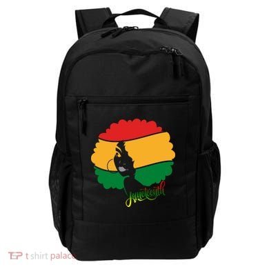Juneteenth Female Afro African American Backpack