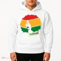 Juneteenth Female Afro African American Hoodie thumb 2