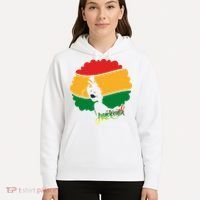 Juneteenth Female Afro African American Hoodie thumb 5