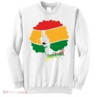 Juneteenth Female Afro African American Sweatshirt thumb 0