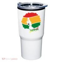 Juneteenth Female Afro African American Tumbler thumb 0