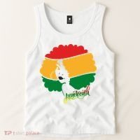 Juneteenth Female Afro African American Tank Top thumb 2