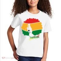 Juneteenth Female Afro African American Kids T-Shirt thumb 2