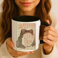 Japanese Frog Art Ukiyoe Print Coffee Mug thumb 3