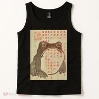 Japanese Frog Art Ukiyoe Print Tank Top thumb 2