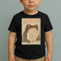 Japanese Frog Art Ukiyoe Print Toddler T-Shirt thumb 2