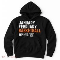 January February Basketball April Madness College Hoodie thumb 0
