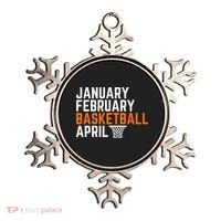 January February Basketball April Madness College Ornament thumb 0