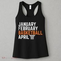 January February Basketball April Madness College Women's Tank Top thumb 3