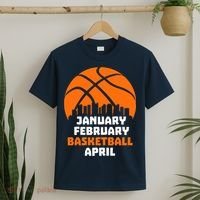 January February Basketball April Madness College Basketball Season T-Shirt thumb 2