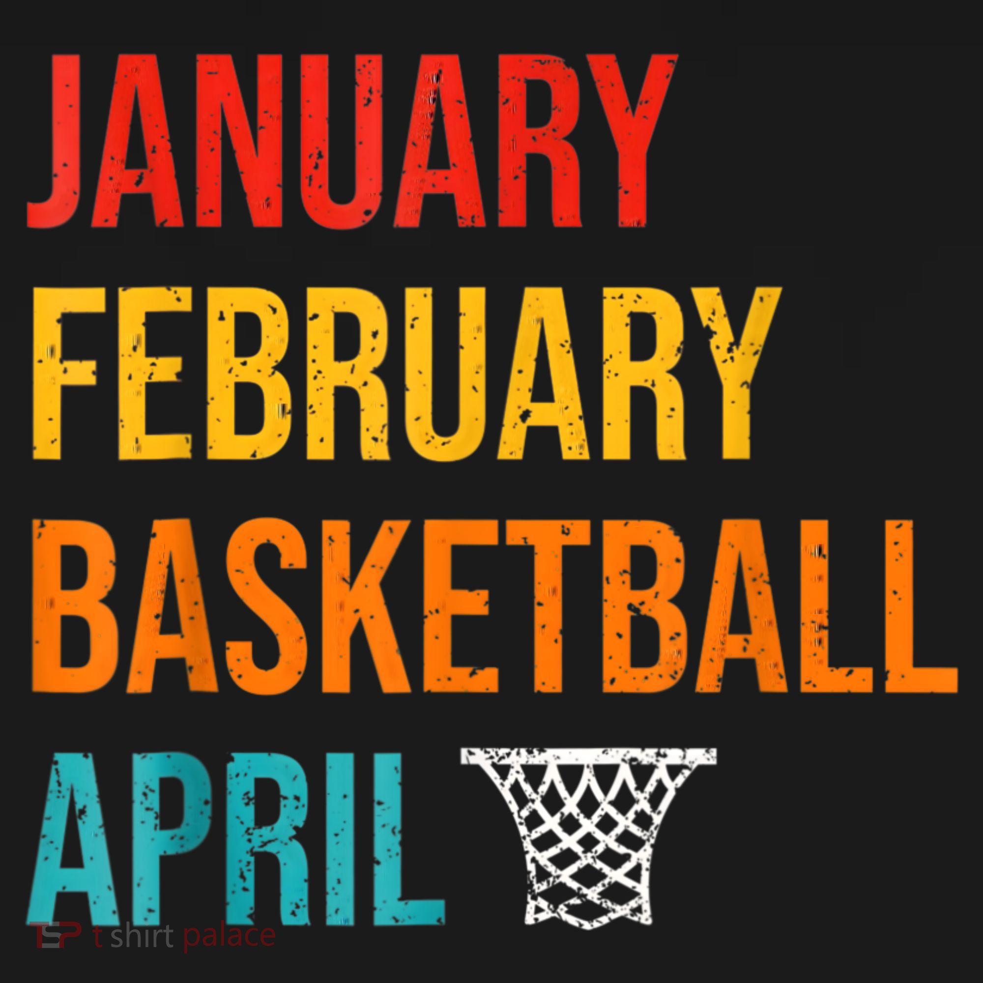 January February Basketball April Madness College Women's Tank Top