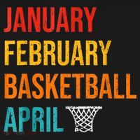 January February Basketball April Madness College Toddler Hoodie thumb 2