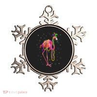 Jester Flamingo & Beads Mardi Gras Fat Tuesday Parade Ornament thumb 0