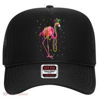 Jester Flamingo & Beads Mardi Gras Fat Tuesday Parade Hat thumb 0