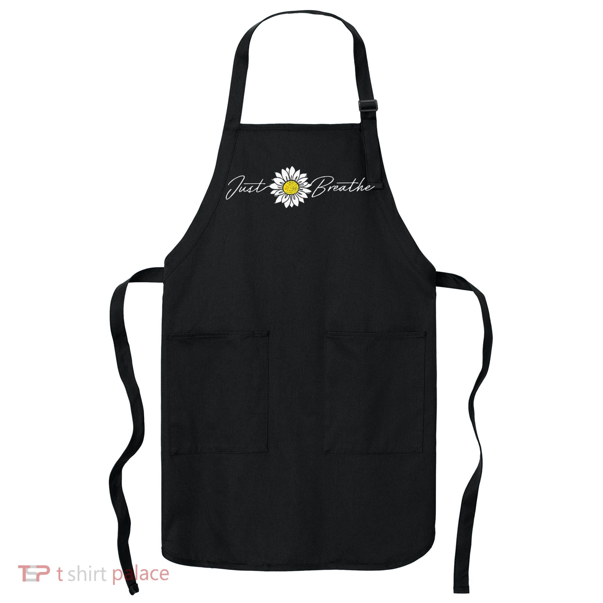 Just Flower Breathe Meditation Apron