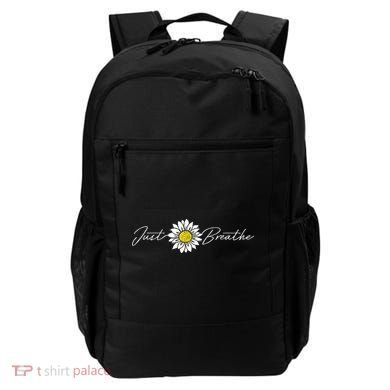 Just Flower Breathe Meditation Backpack