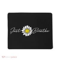 Just Flower Breathe Meditation Mousepad thumb 0