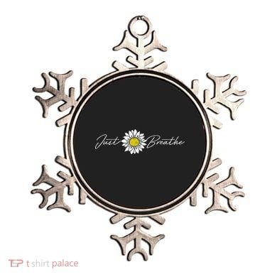 Just Flower Breathe Meditation Ornament