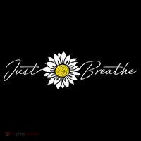 Just Flower Breathe Meditation Baby Bodysuit thumb 2