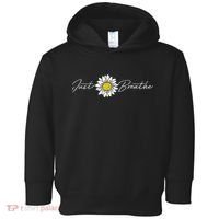 Just Flower Breathe Meditation Toddler Hoodie thumb 0