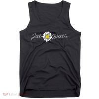 Just Flower Breathe Meditation Tank Top thumb 0