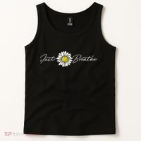 Just Flower Breathe Meditation Tank Top thumb 2
