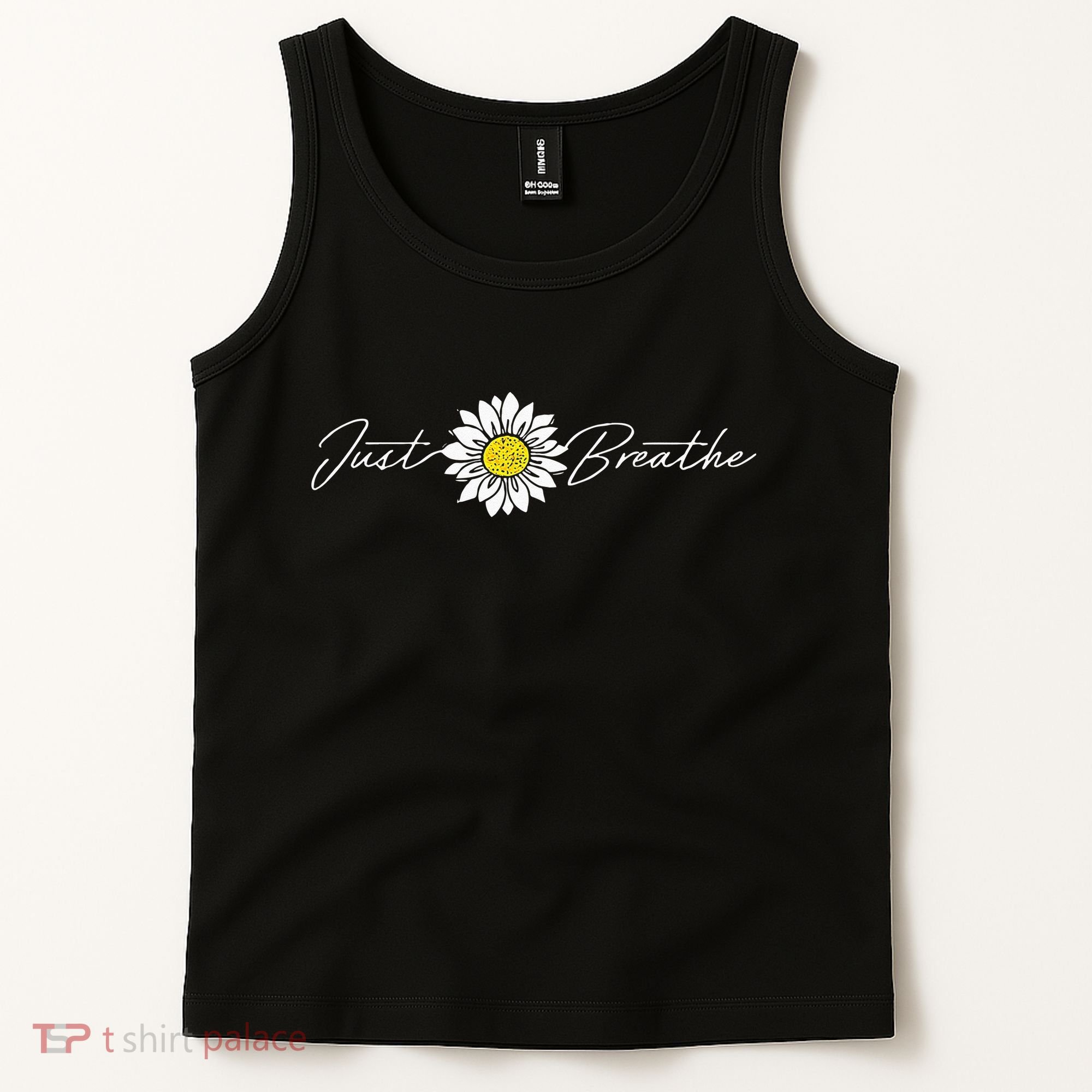 Just Flower Breathe Meditation Tank Top
