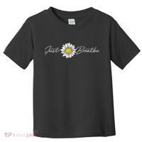 Just Flower Breathe Meditation Toddler T-Shirt thumb 0