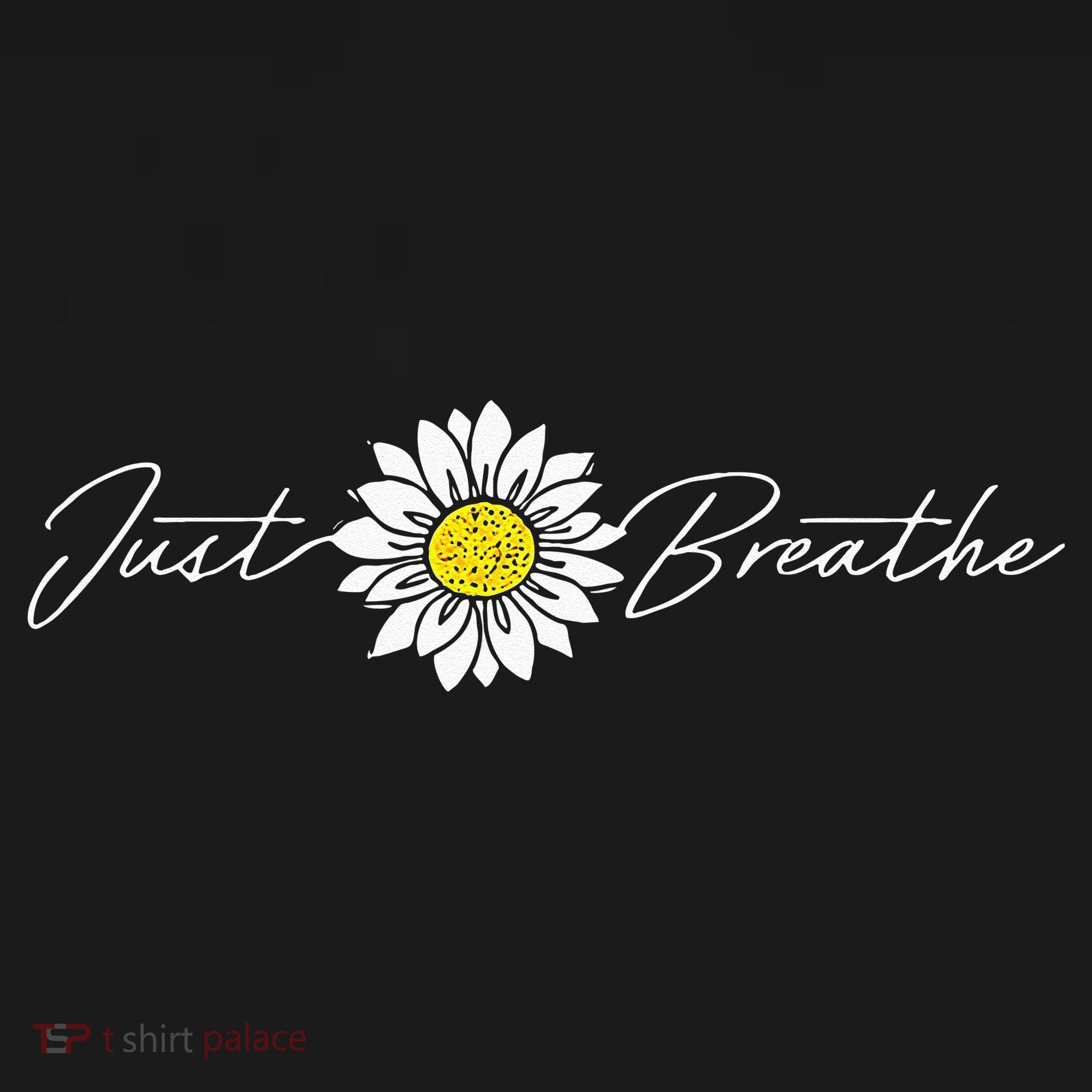 Just Flower Breathe Meditation Women's T-Shirt