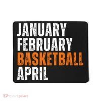 January February Basketball April Madness Mousepad thumb 0