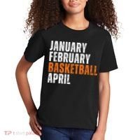 January February Basketball April Madness Kids T-Shirt thumb 2