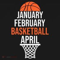 January February Basketball April March College Basketball Women's Hoodie thumb 2