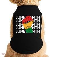 Juneteenth Fist Black Pride Doggie Tank thumb 0