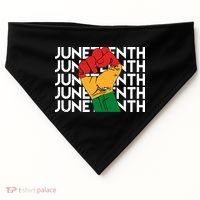 Juneteenth Fist Black Pride USA-Made Doggie Bandana thumb 0