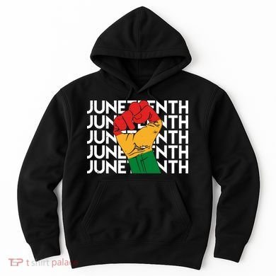Juneteenth Fist Black Pride Hoodie