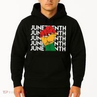 Juneteenth Fist Black Pride Hoodie thumb 2