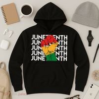 Juneteenth Fist Black Pride Hoodie thumb 3
