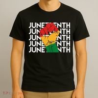 Juneteenth Fist Black Pride T-Shirt thumb 3