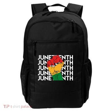 Juneteenth Fist Black Pride Backpack