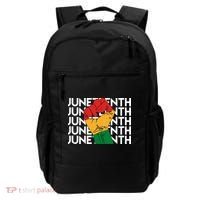 Juneteenth Fist Black Pride Backpack thumb 0