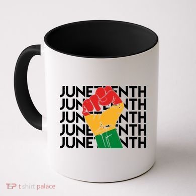 Juneteenth Fist Black Pride Coffee Mug