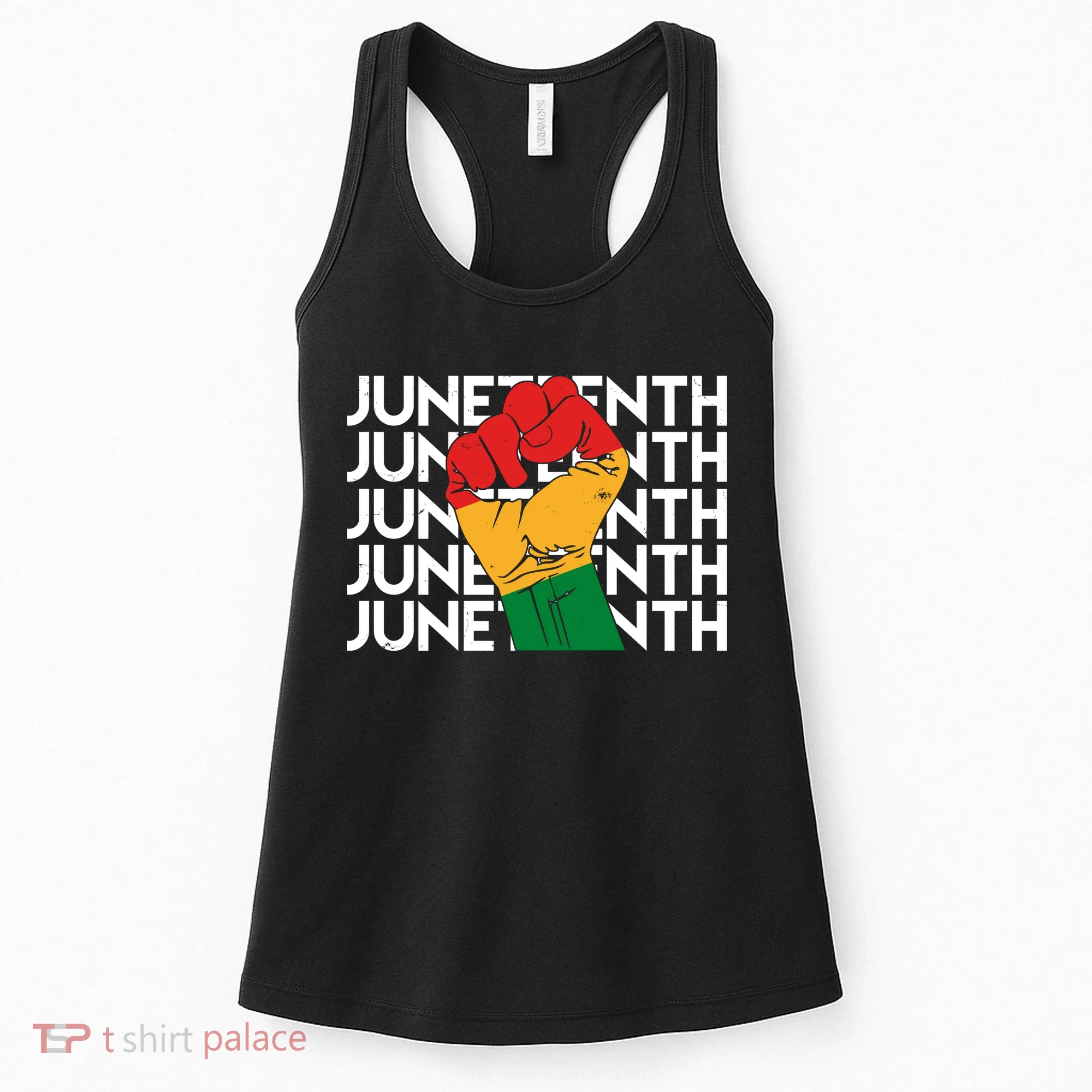 Juneteenth Fist Black Pride Women's Tank Top