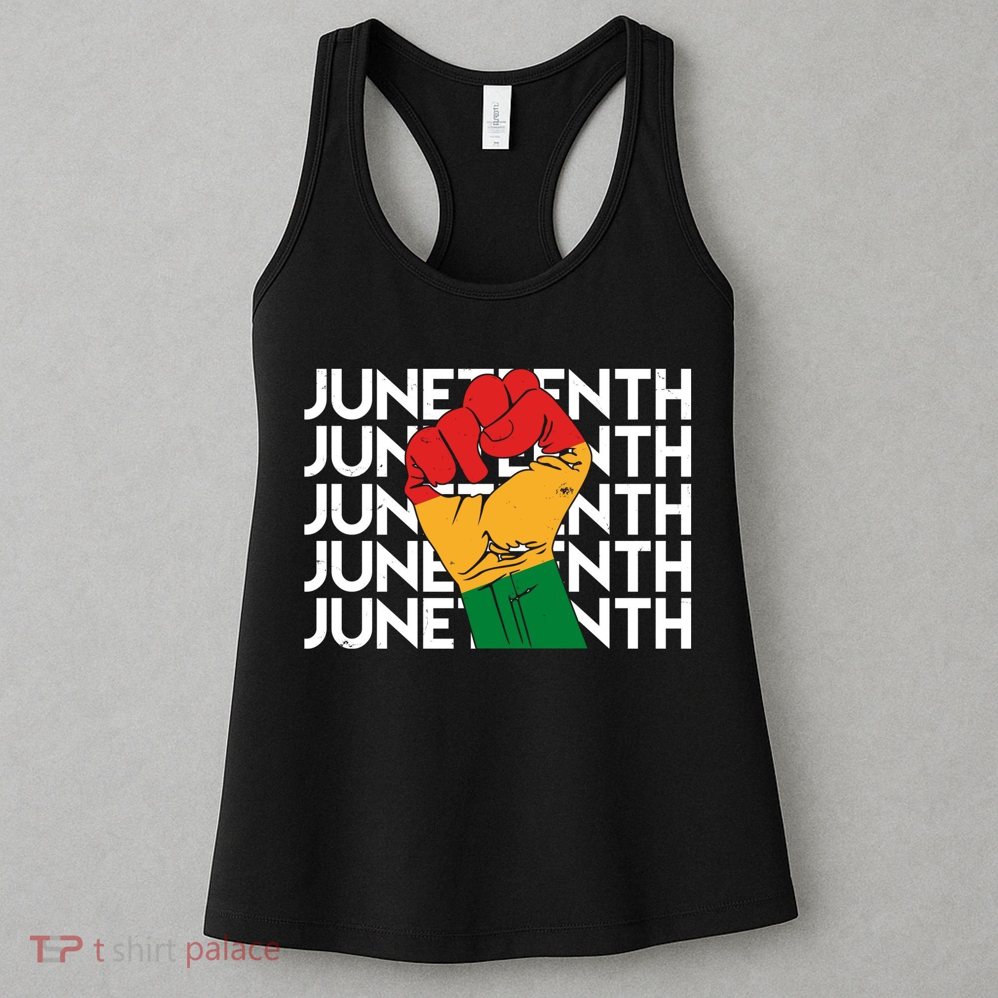 Juneteenth Fist Black Pride Women's Tank Top