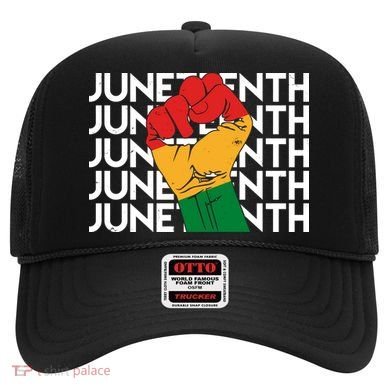 Juneteenth Fist Black Pride Hat