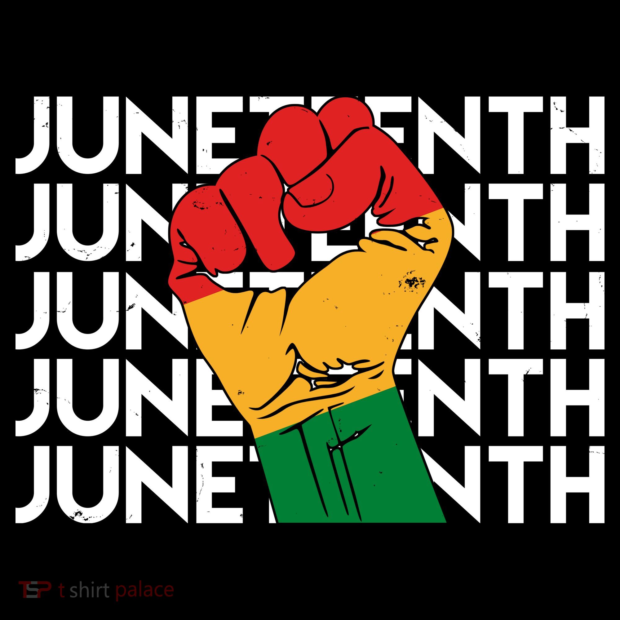 Juneteenth Fist Black Pride Toddler Hoodie