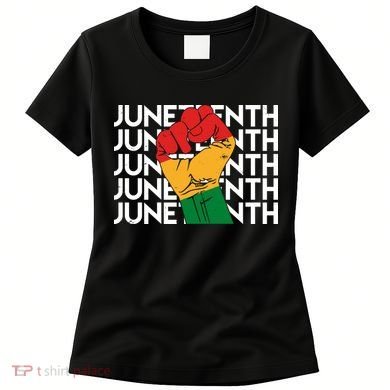 Juneteenth Fist Black Pride Women's T-Shirt